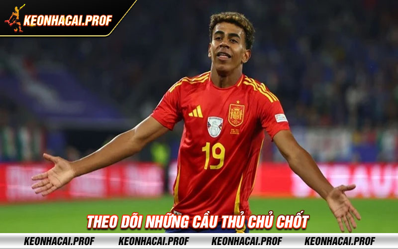 Theo doi nhung cau thu chu chot Theo dõi những cầu thủ chủ chốt