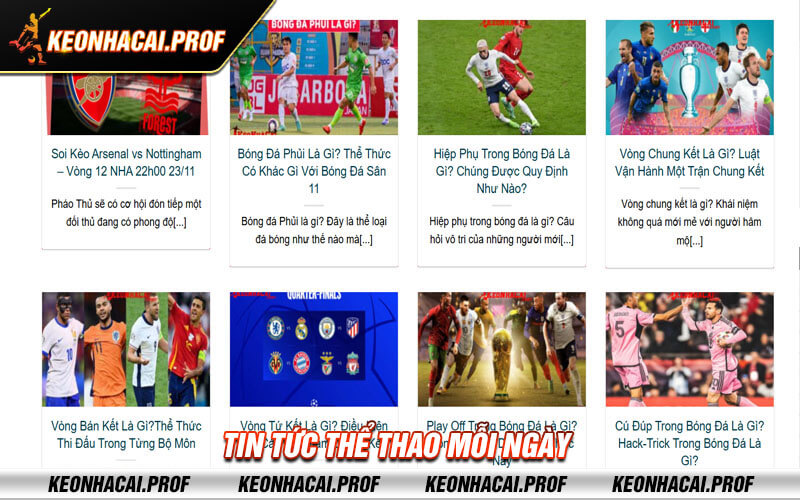Tin tuc the thao moi ngay Tin tức thể thao mỗi ngày